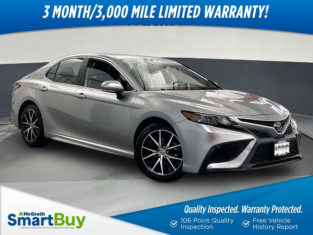 Celestial Silver Metallic 2023 Toyota Camry Sedan Front-Wheel Drive 8-Speed Automatic