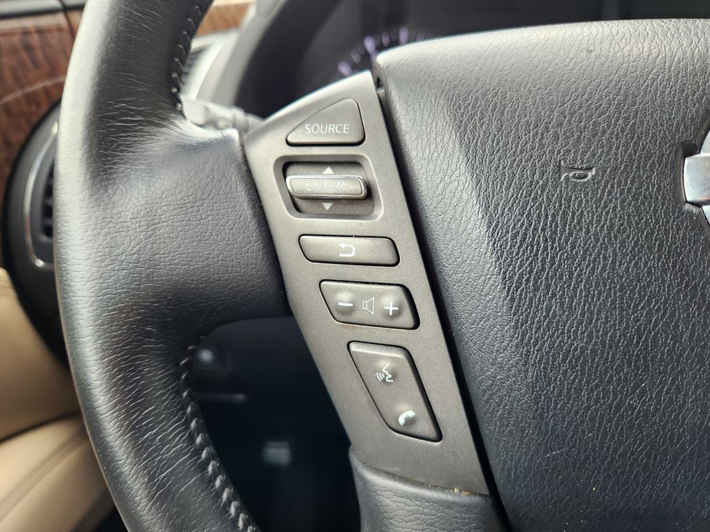 2019 Nissan Armada Platinum White at Bravo Nissan