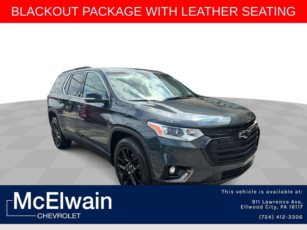Gray (Graphite Metallic) 2020 Chevrolet Traverse SUV / Crossover Four-Wheel Drive 9-Speed Automatic