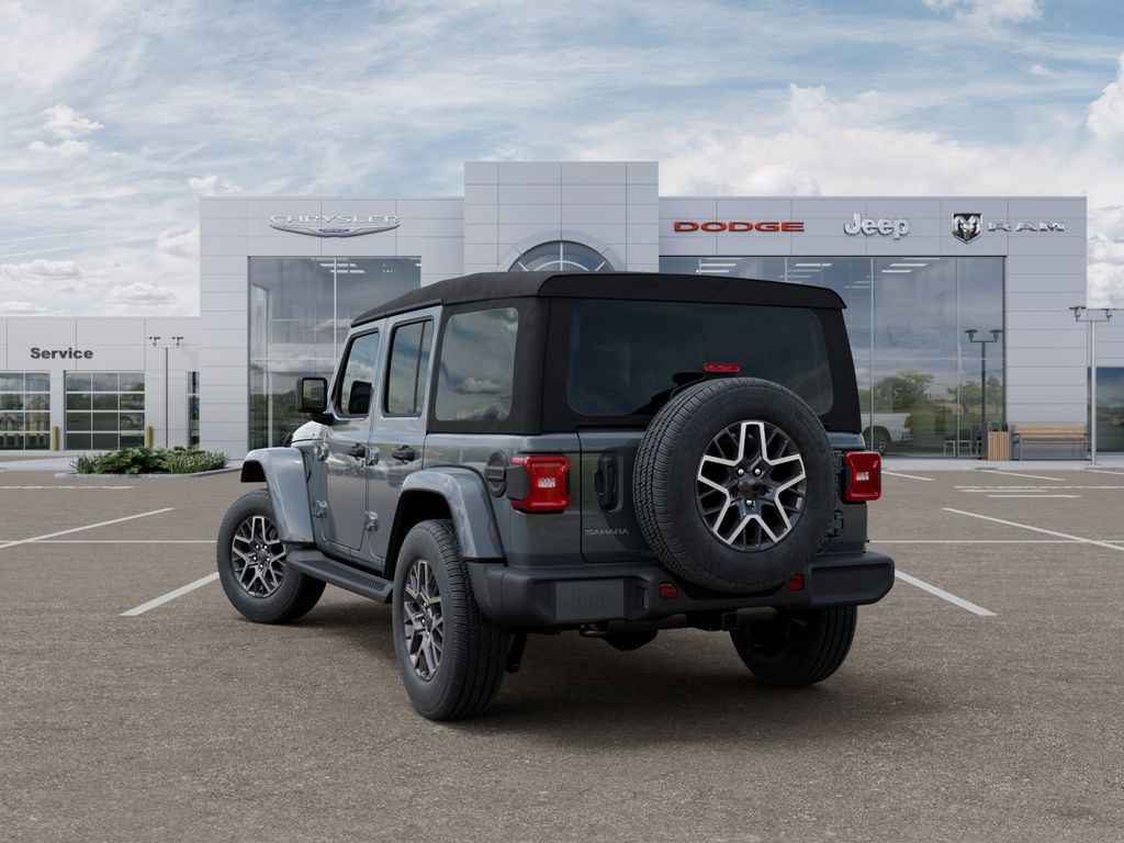 New 2026 Gray Jeep Sahara image 3