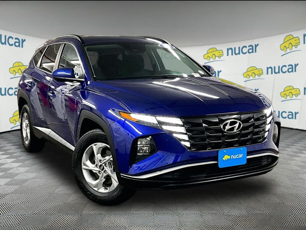 Intense Blue 2024 Hyundai Tucson SUV / Crossover All-Wheel Drive 8-Speed Automatic