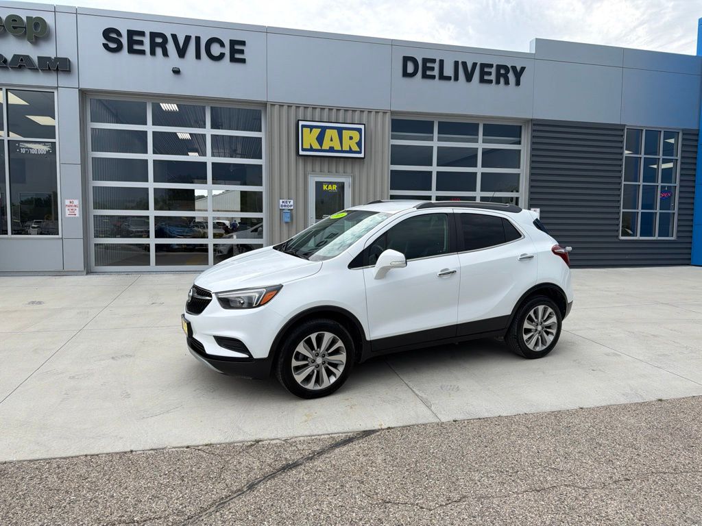 Summit White 2018 Buick Encore SUV / Crossover All-Wheel Drive 6-Speed Automatic Overdrive