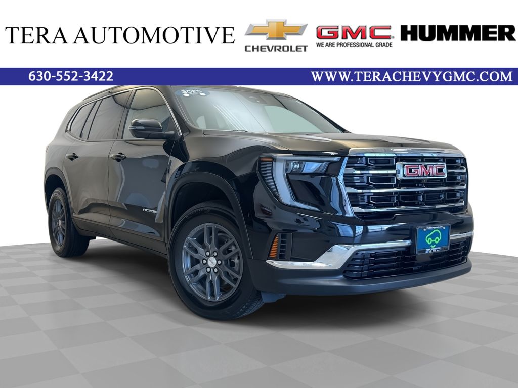 Black (Ebony Twilight Metallic) 2025 GMC Acadia SUV / Crossover Front-Wheel Drive 8-Speed Automatic