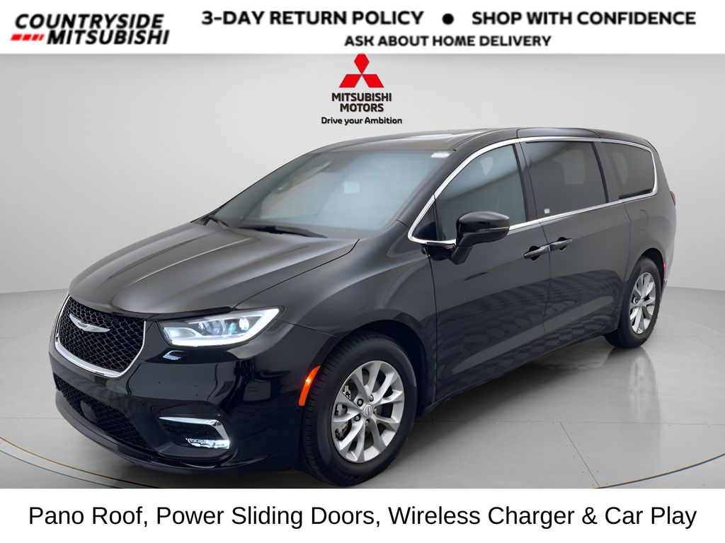 Diamond Black Crystal Pearlcoat 2026 Chrysler Pacifica Limited FWD Minivan Front-Wheel Drive 9-Speed Automatic