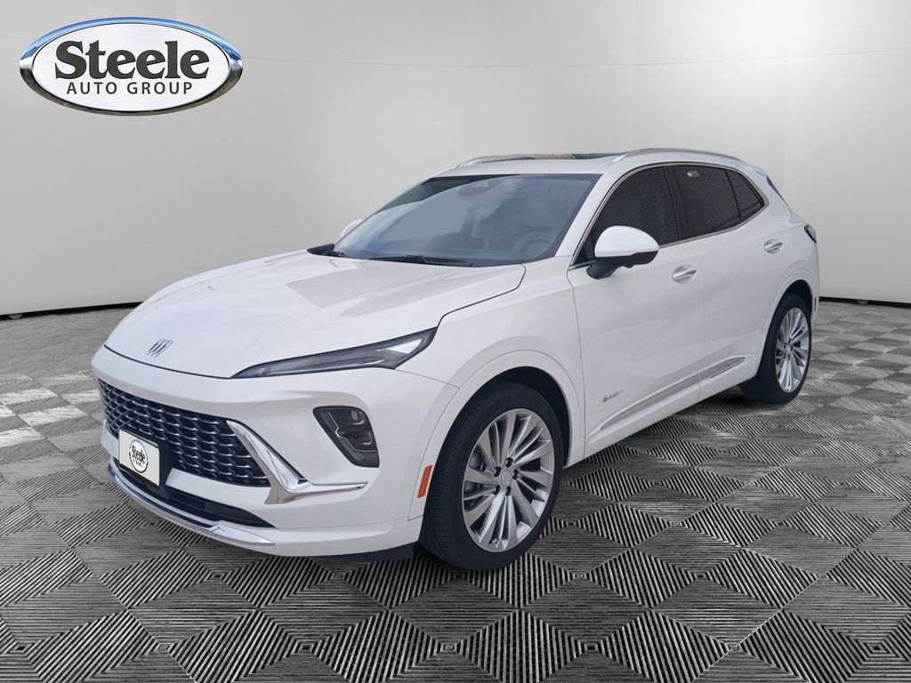 White Frost Tricoat 2024 Buick Envision Avenir AWD SUV / Crossover All-Wheel Drive 9-Speed Automatic