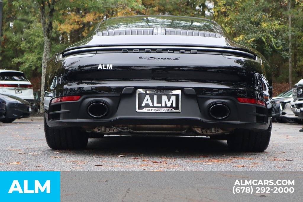 Used 2022 Black Porsche Carrera S image 7