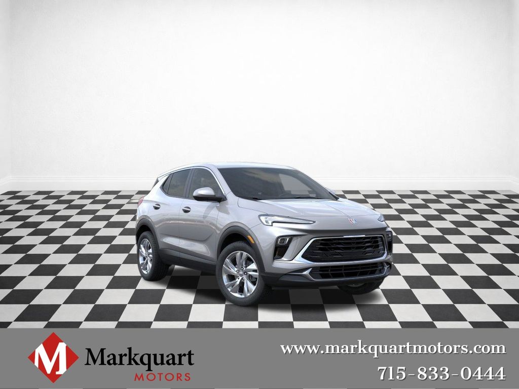 Moonstone Gray Metallic 2026 Buick Encore GX SUV / Crossover All-Wheel Drive 9-Speed Automatic