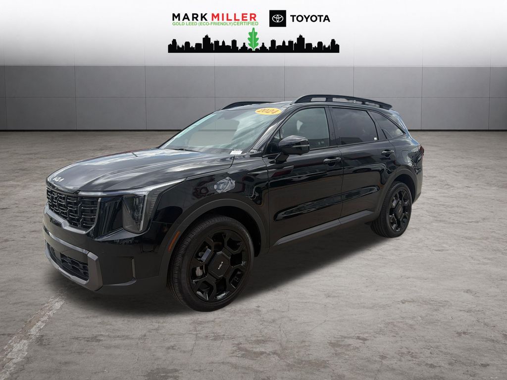 Ebony Black 2024 Kia Sorento SUV / Crossover All-Wheel Drive Automatic