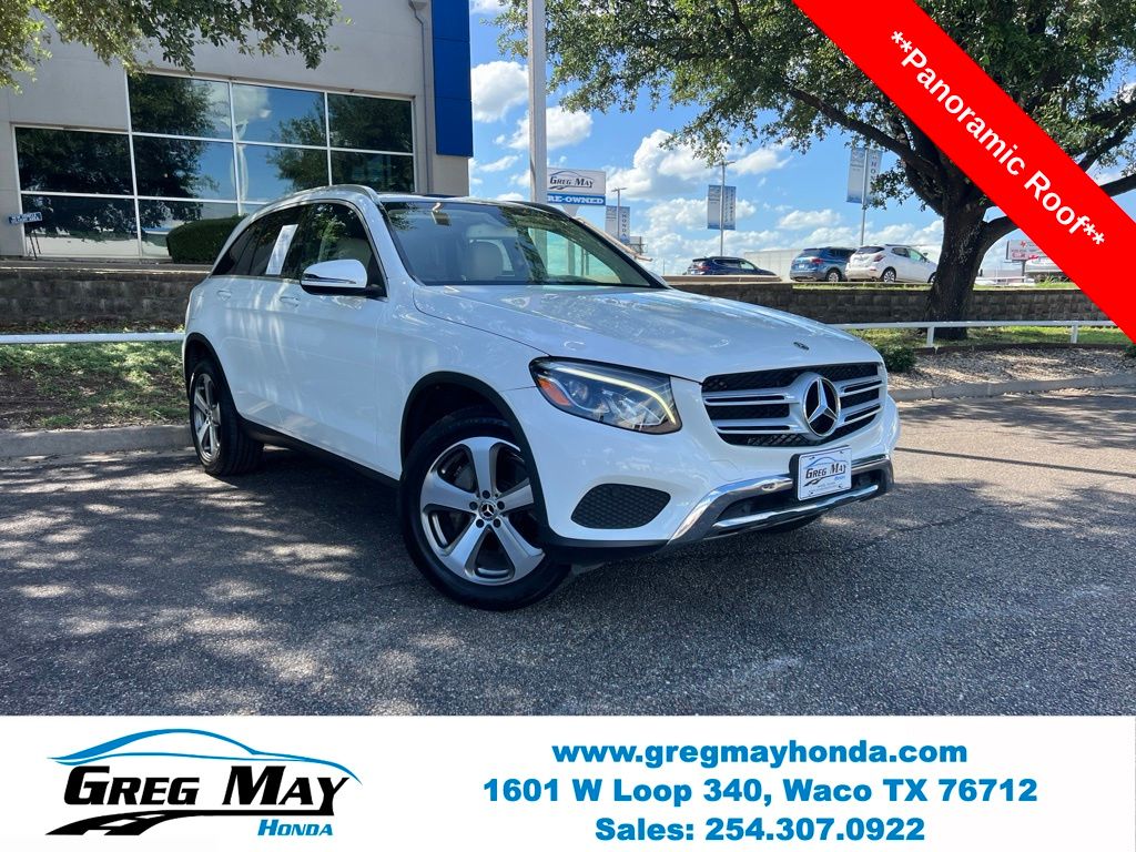 Polar White 2019 Mercedes-Benz GLC SUV / Crossover Rear-Wheel Drive 9-Speed Automatic