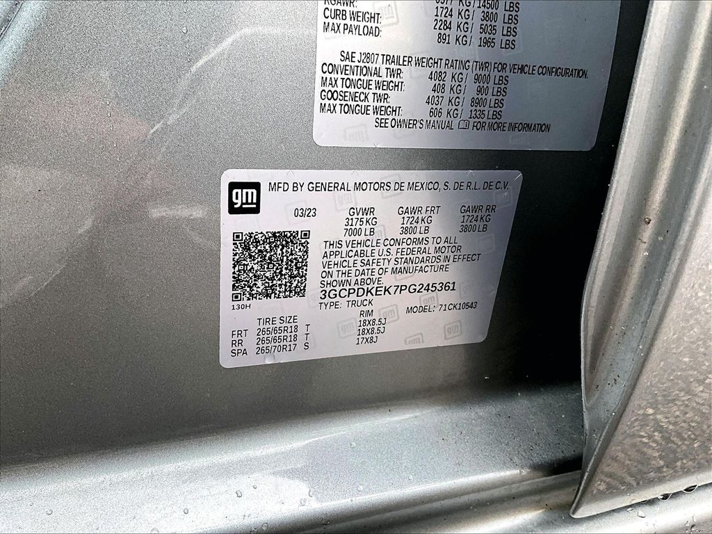 2023 Chevrolet Silverado 1500 — photo 34