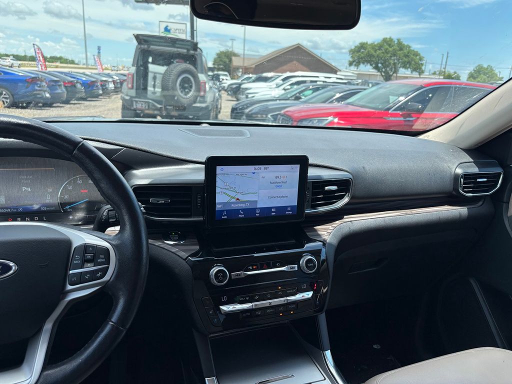2021 Ford Explorer Limited Black at Cook Ford