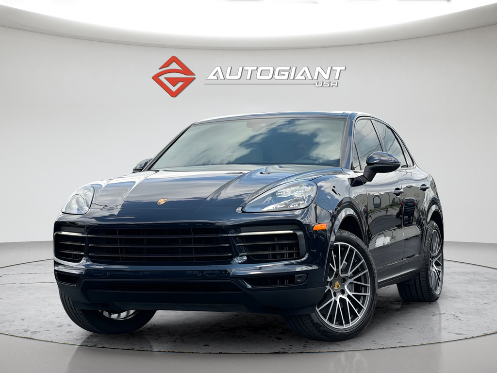Moonlight Blue Metallic 2021 Porsche Cayenne SUV / Crossover All-Wheel Drive 8-Speed Automatic