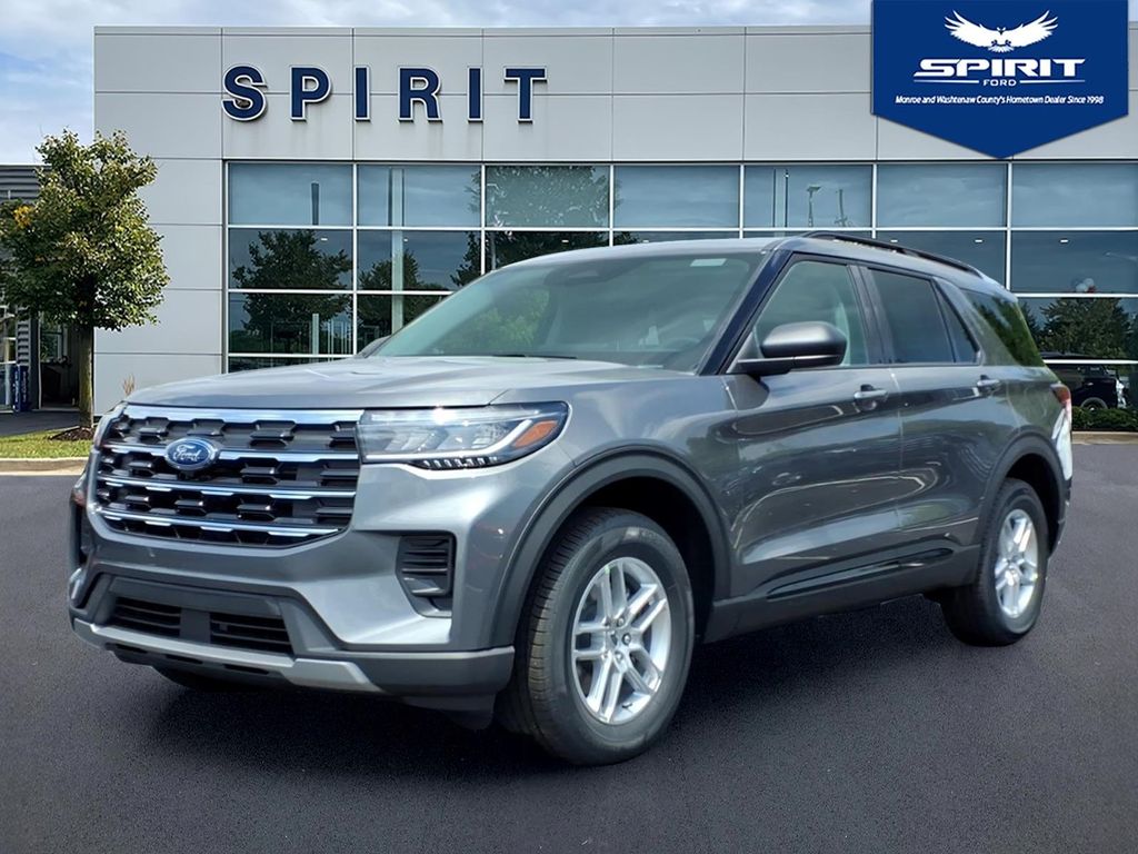 Gray Metallic 2026 Ford Explorer SUV / Crossover All-Wheel Drive Automatic