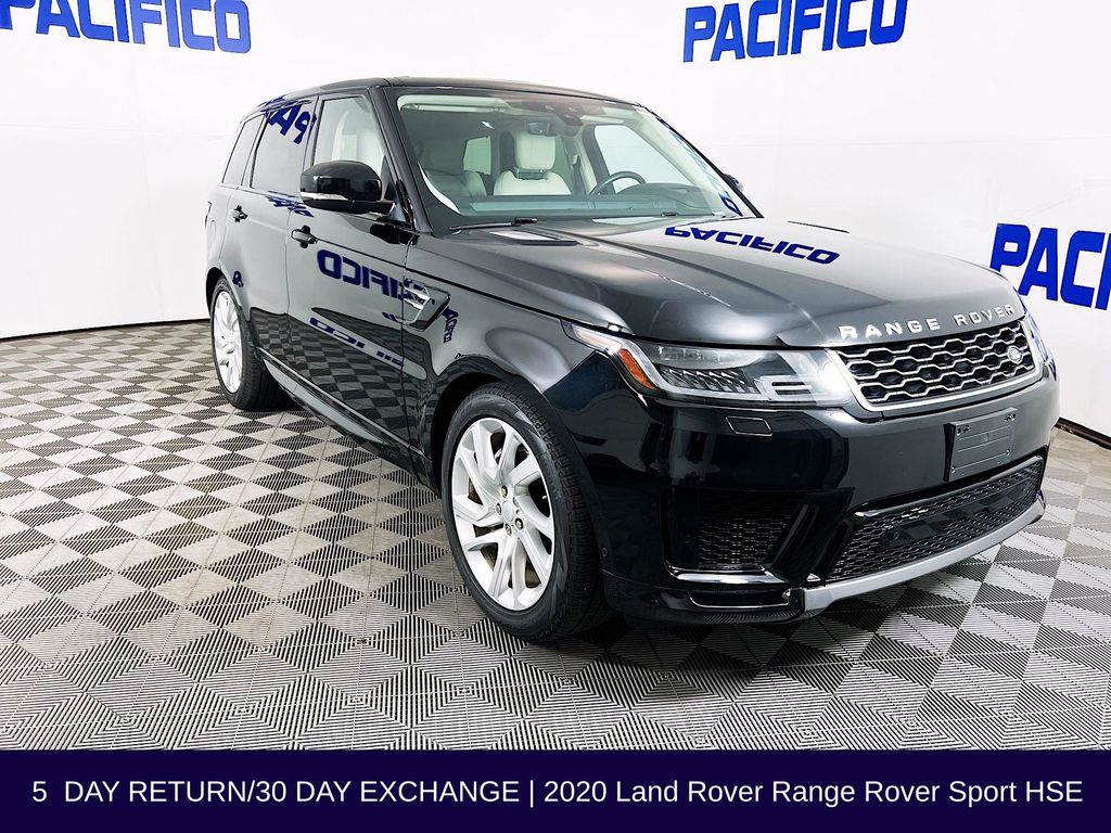 Santorini Black Metallic 2020 Land Rover Range Rover Sport HSE 4WD SUV / Crossover All-Wheel Drive 8-Speed Automatic
