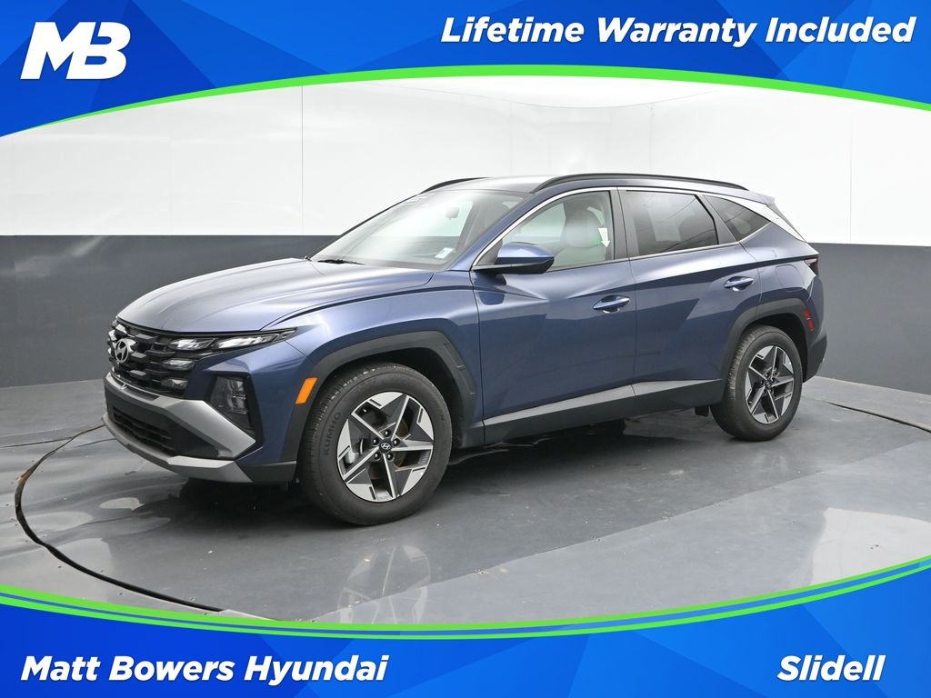 Atlantis Blue 2026 Hyundai Tucson SUV / Crossover Front-Wheel Drive 8-Speed Automatic