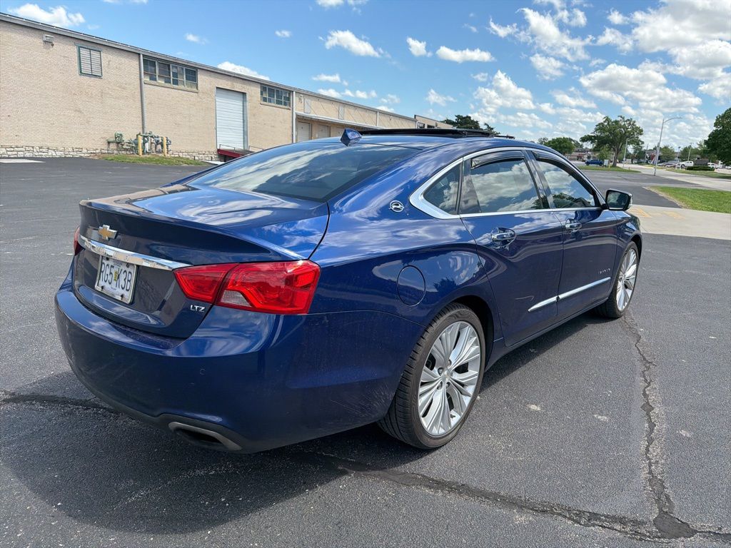 2014 Blue Topaz Metallic Chevrolet Impala LTZ FWD Sedan