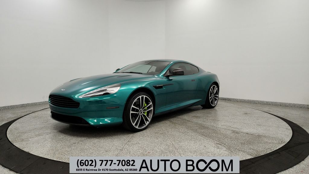 Lightning Silver 2015 Aston Martin DB9 Carbon Edition Coupe RWD Coupe Rear-Wheel Drive 6-Speed Automatic