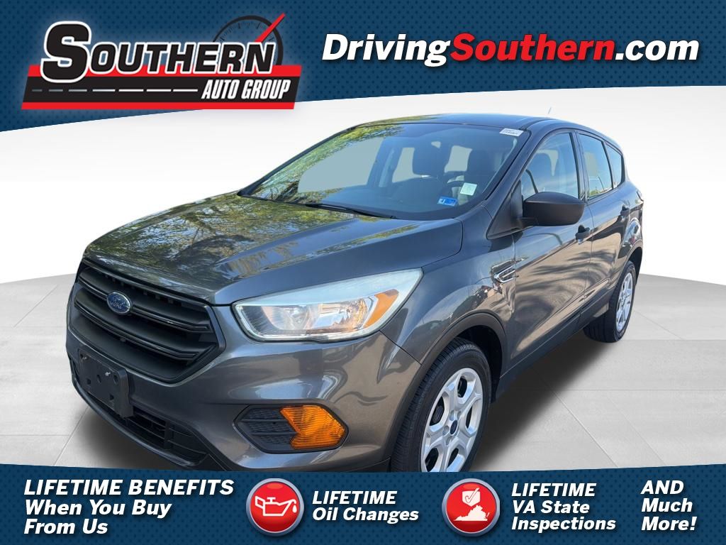 Gray (Magnetic) 2017 Ford Escape S FWD SUV / Crossover Front-Wheel Drive 6-Speed Automatic