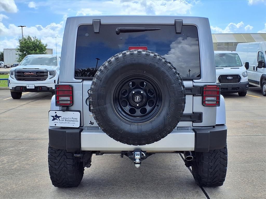 2013 Jeep Wrangler Unlimited Sahara Silver at Emmons Autoplex