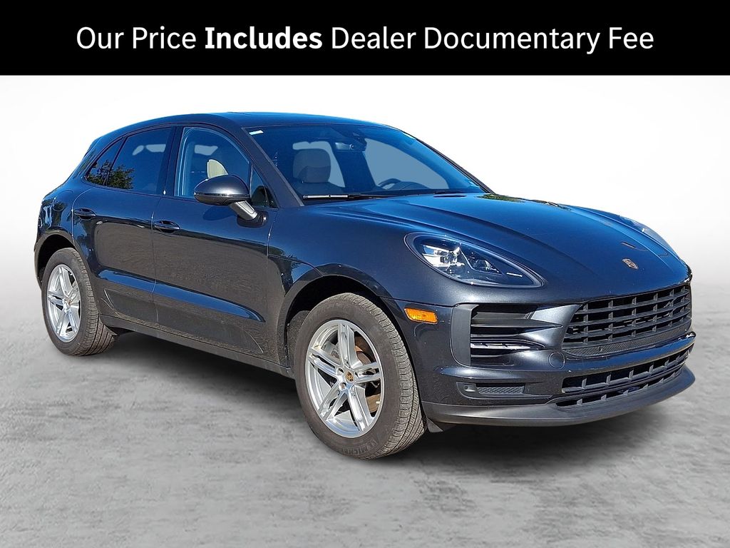 Gray (Volcano Grey Metallic) 2020 Porsche Macan SUV / Crossover All-Wheel Drive 7-Speed Automatic