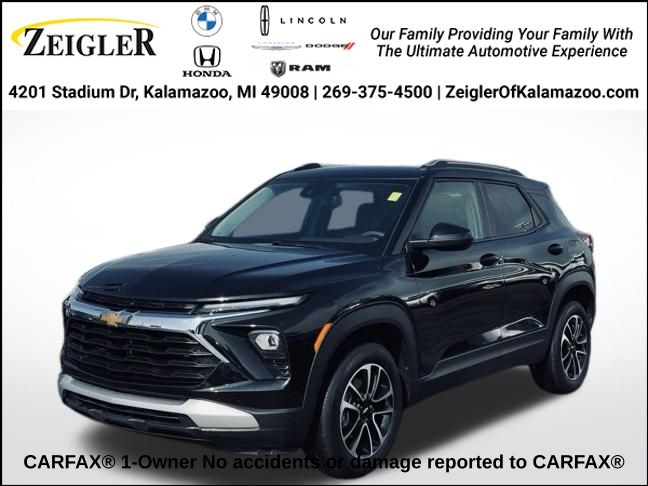 Mosaic Black Metallic 2025 Chevrolet Trailblazer SUV / Crossover Four-Wheel Drive 9-Speed Automatic
