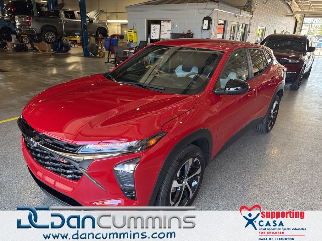 Apex Red 2026 Chevrolet Trax RS with 1RS FWD SUV / Crossover Front-Wheel Drive 6-Speed Automatic