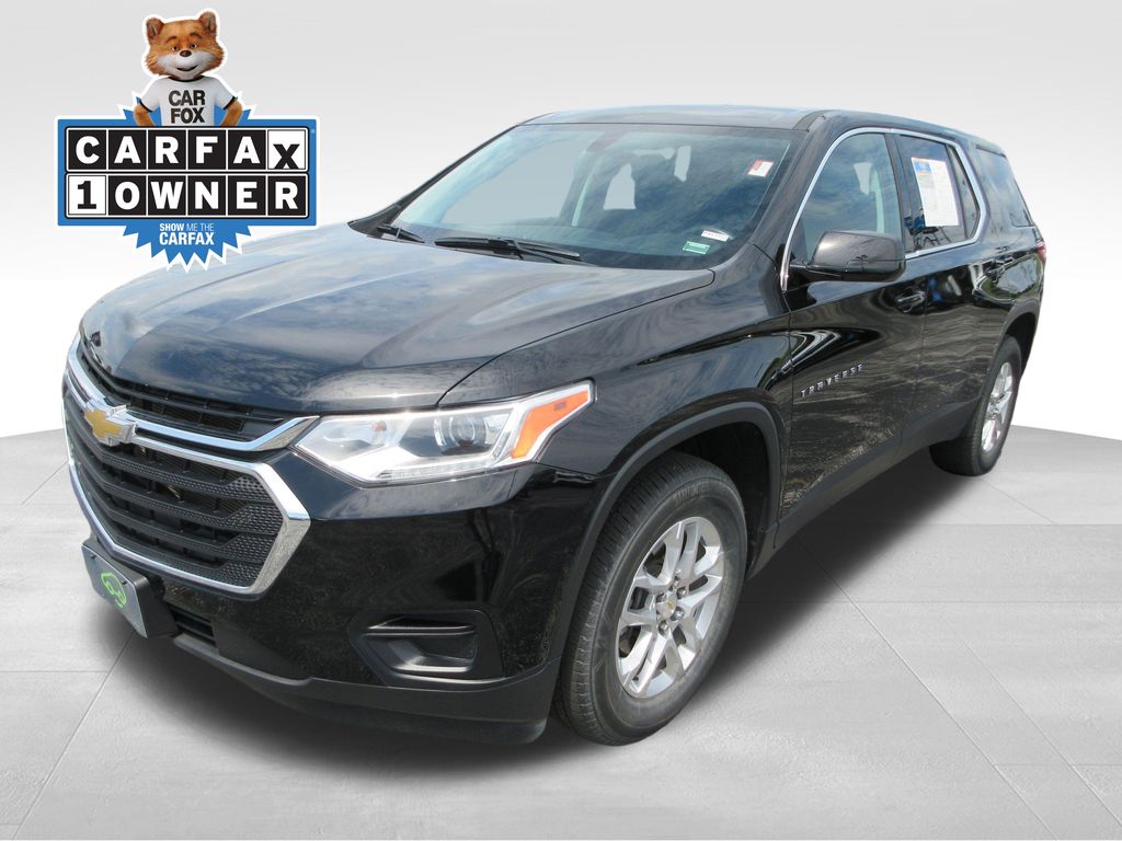 Mosaic Black Metallic 2020 Chevrolet Traverse SUV / Crossover Front-Wheel Drive 9-Speed Automatic