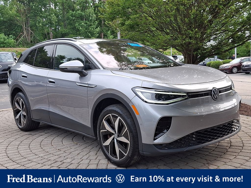 Silver Mist Metallic 2023 Volkswagen ID.4 SUV / Crossover All-Wheel Drive Automatic