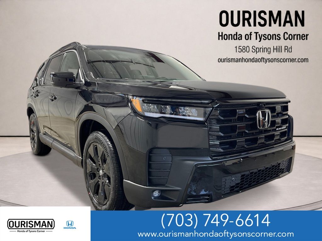 Crystal Black Pearl 2026 Honda Pilot SUV / Crossover All-Wheel Drive Automatic