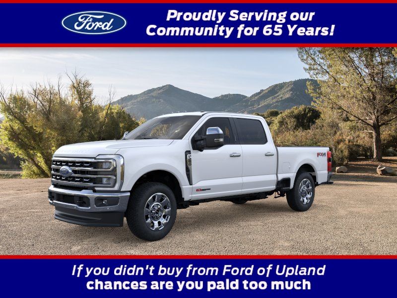 Star White Metallic Tri-Coat 2026 Ford F-250 Super Duty Pickup Truck Four-Wheel Drive Automatic
