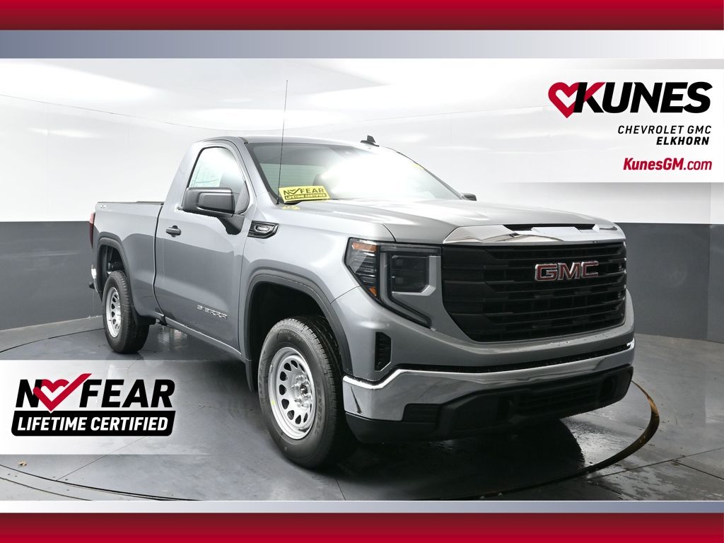Sterling Metallic 2026 GMC Sierra 1500 Pickup Truck Four-Wheel Drive 8-Speed Automatic