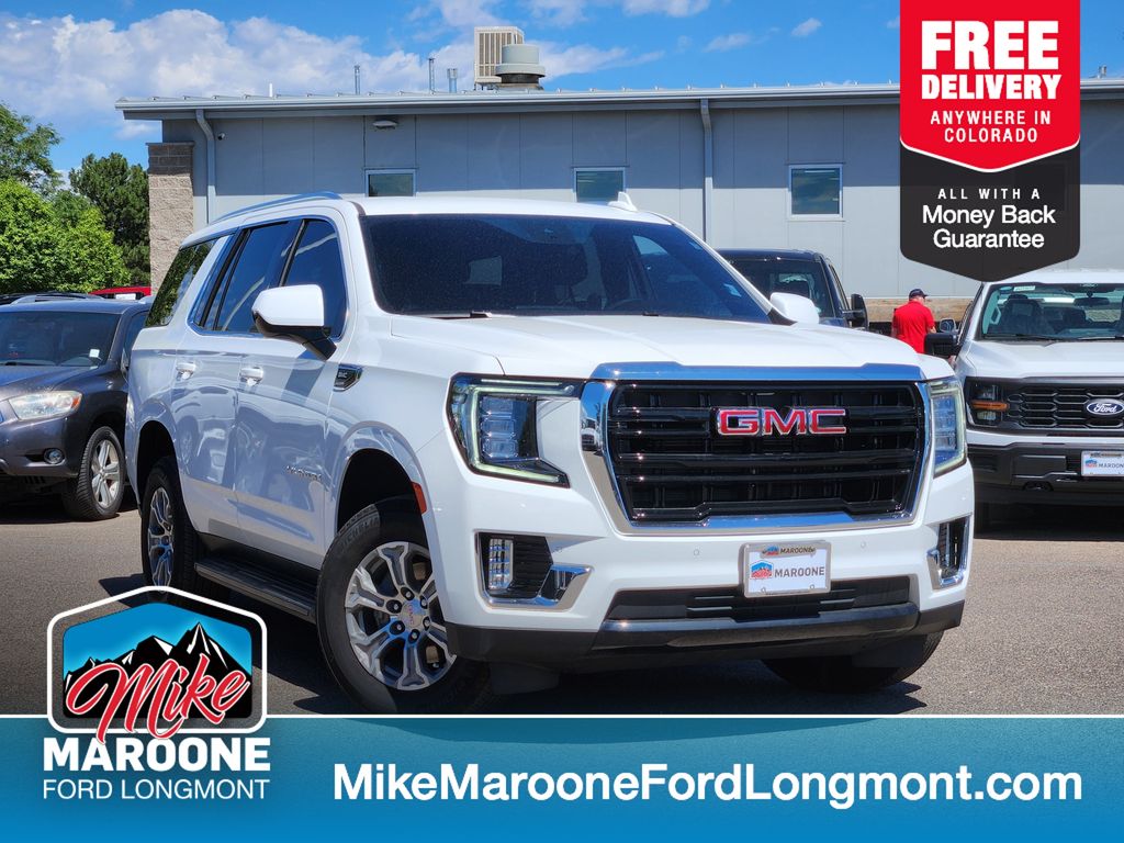 Summit White 2024 GMC Yukon SUV / Crossover Four-Wheel Drive 