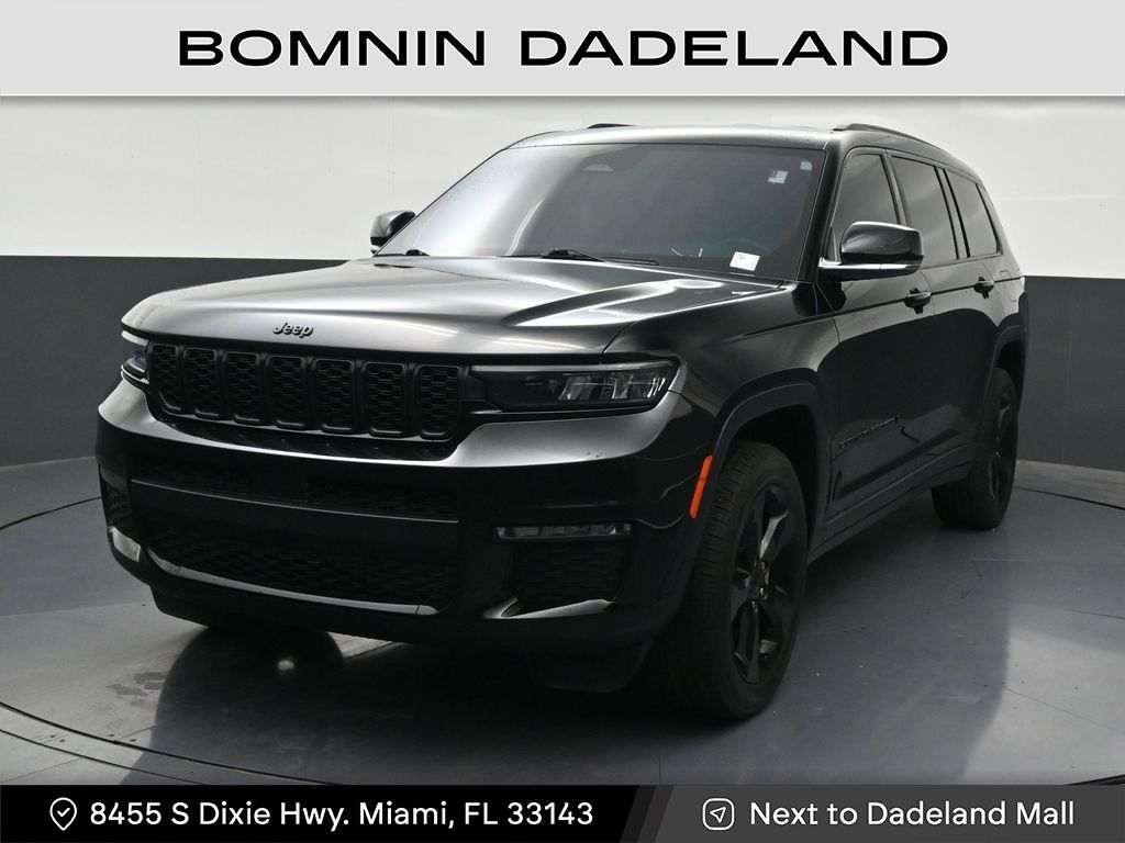 Diamond Black Crystal Pearlcoat 2022 Jeep Grand Cherokee L SUV / Crossover 4X2 8-Speed Automatic