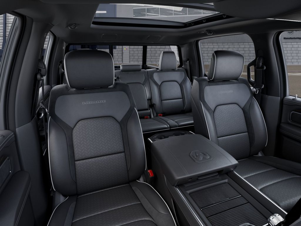 New 2026 Diamond Black Crystal Pearlcoat Ram Laramie image 16