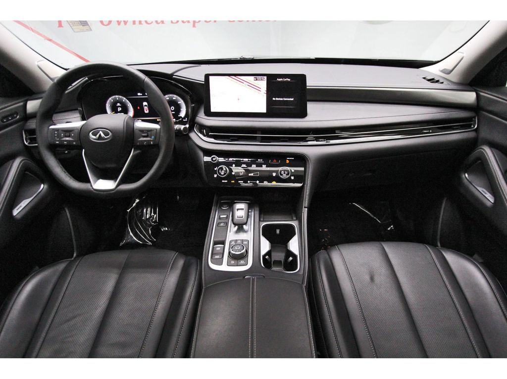 2024 INFINITI QX60 LUXE Black at Central Houston Nissan