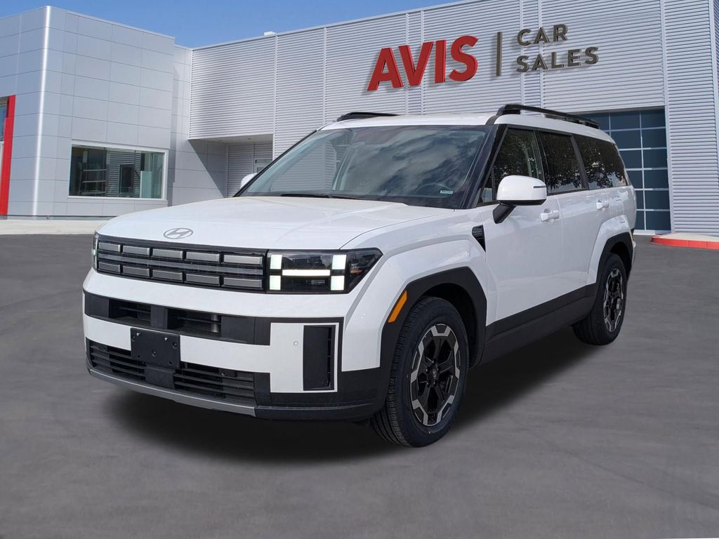 Serenity White 2025 Hyundai Santa Fe SEL FWD SUV / Crossover Front-Wheel Drive Automatic