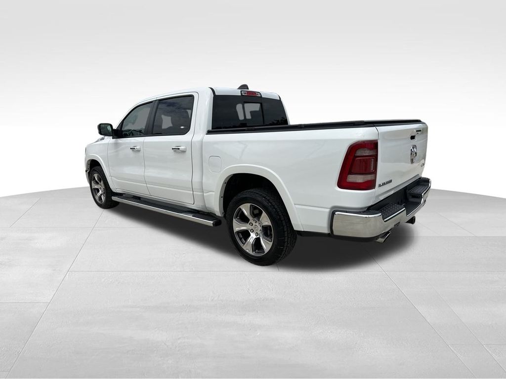 2021 Bright White Clearcoat Ram 1500 Laramie 4X4 Truck