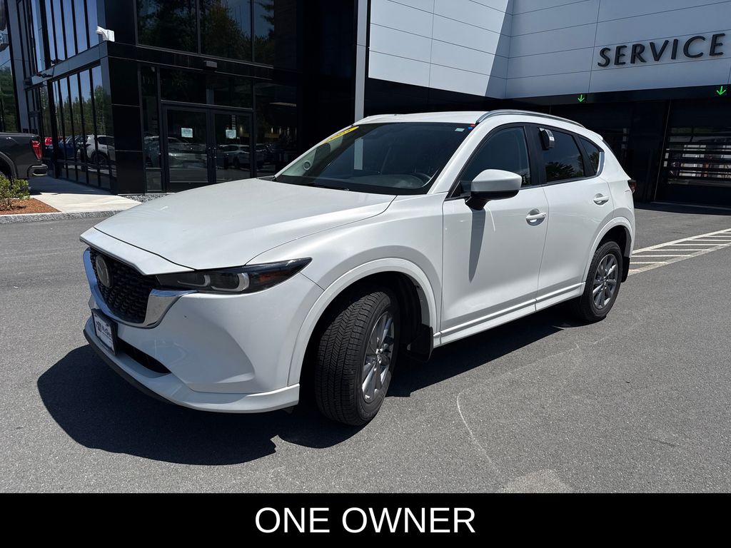 Rhodium White Metallic 2025 Mazda CX-5 2.5 S Select AWD SUV / Crossover All-Wheel Drive 6-Speed Automatic