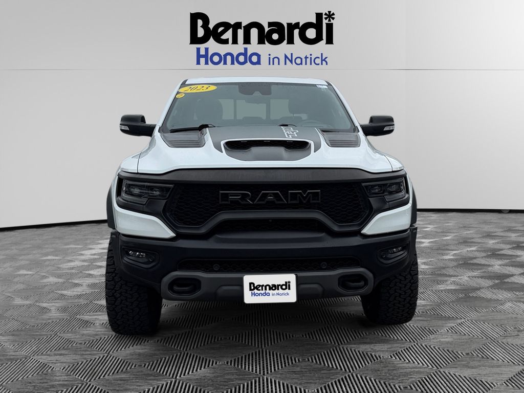 Bright White Clearcoat 2022 RAM 1500 TRX Crew Cab 4WD Pickup Truck All-Wheel Drive 8-Speed Automatic