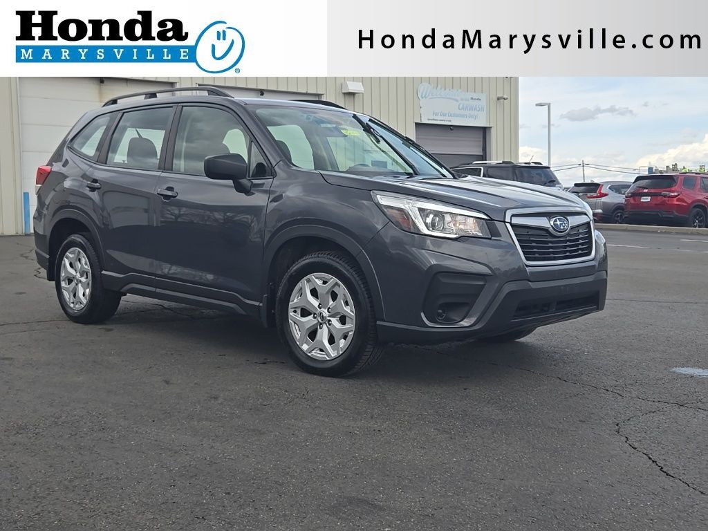 Magnetite Gray Metallic 2020 Subaru Forester 2.5i AWD SUV / Crossover All-Wheel Drive Continuously Variable Transmission