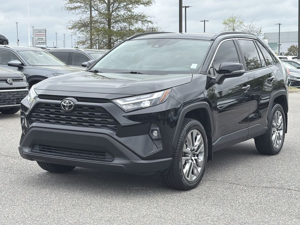 Midnight Black Metallic 2023 Toyota RAV4 XLE Premium FWD SUV / Crossover Front-Wheel Drive 8-Speed Automatic