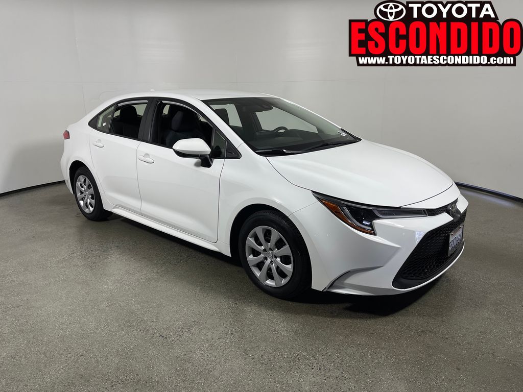 Ice 2022 Toyota Corolla Sedan Front-Wheel Drive Continuously Variable Transmission