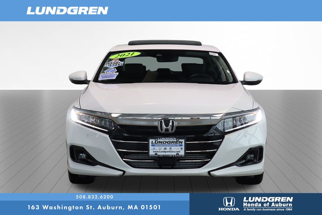 Used 2021 Honda Accord EX-L with VIN 1HGCV1F59MA087843 for sale in Northfield, Minnesota