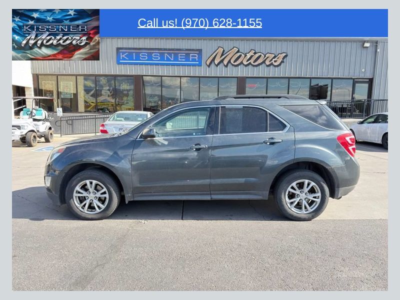 Nightfall Gray Metallic 2017 Chevrolet Equinox SUV / Crossover Front-Wheel Drive 6-Speed Automatic Overdrive