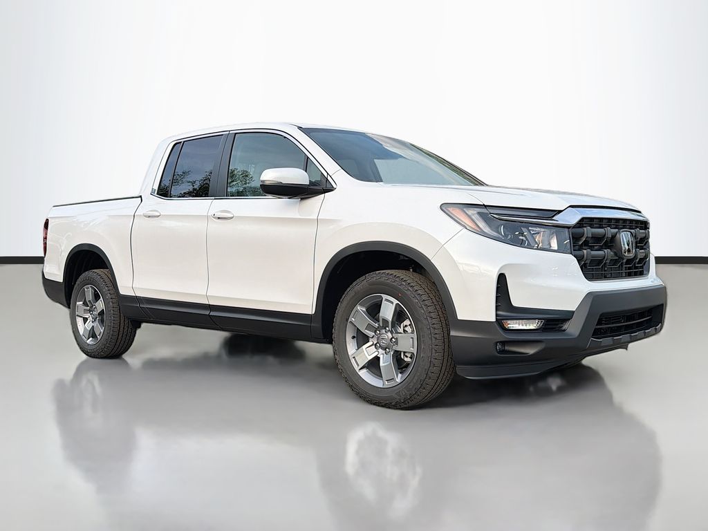 Platinum White Pearl 2026 Honda Ridgeline RTL AWD Pickup Truck All-Wheel Drive 9-Speed Automatic