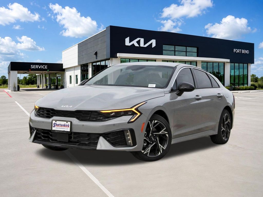 Wolf Gray 2026 Kia K5 Sedan Front-Wheel Drive 8-Speed Automatic