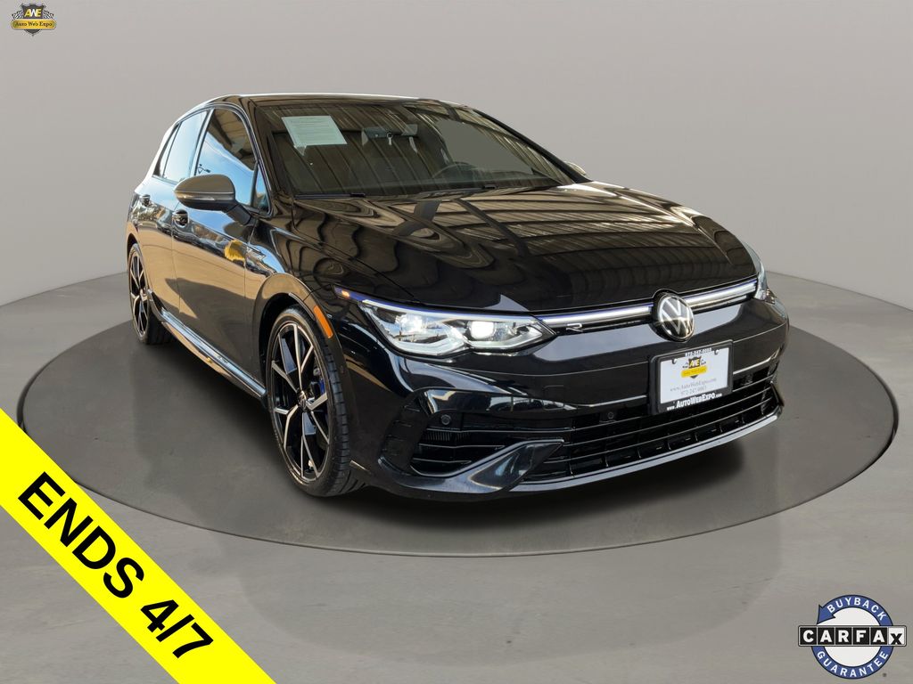 Deep Black Pearl 2024 Volkswagen Golf R 4Motion Hatchback All-Wheel Drive 6-Speed Manual