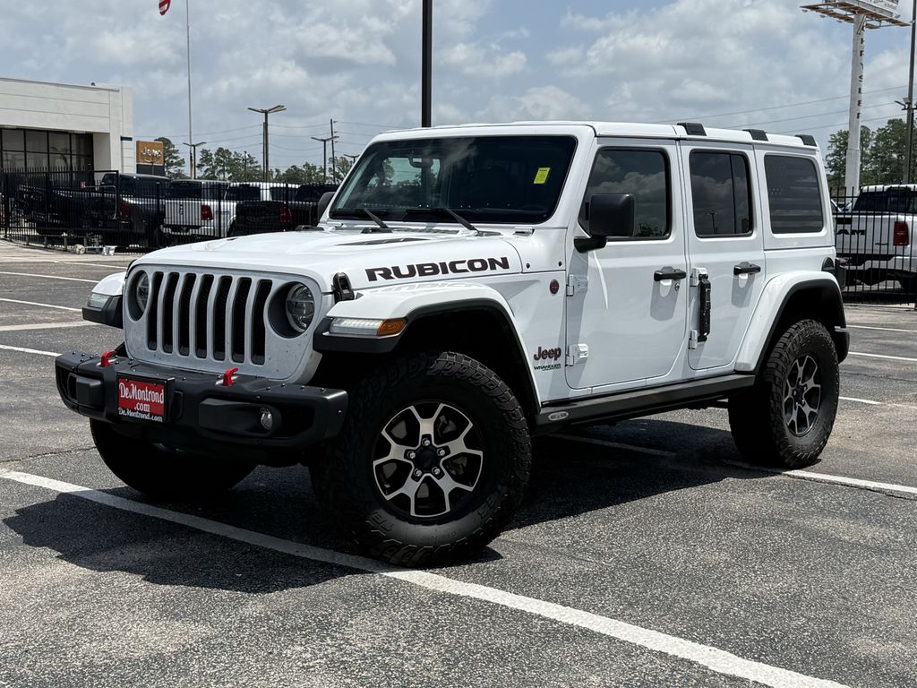 2018 Jeep Wrangler Unlimited Rubicon White at Toyota of Victoria