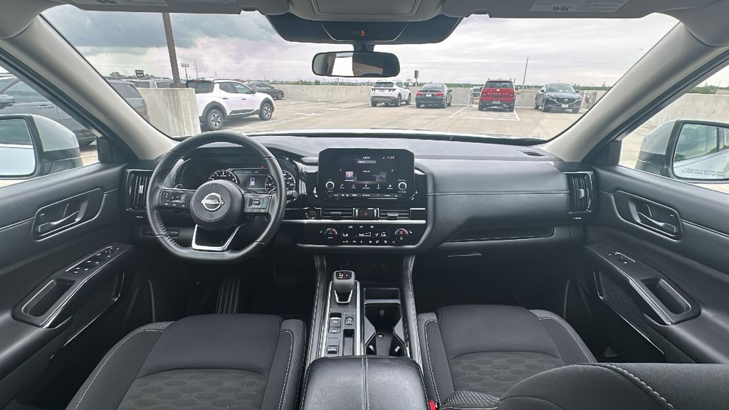 2025 Nissan Pathfinder SV Silver at Bravo Nissan