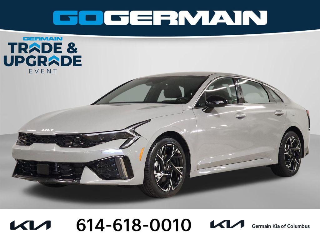 Wolf Gray 2025 Kia K5 GT-Line FWD Sedan Front-Wheel Drive 8-Speed Automatic